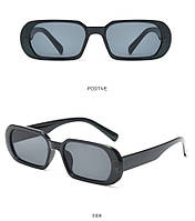 Класичні тонкі прямокутні жіночі окуляри , брендові дизайнерські сонцезахисні окуляри , трендові окуляри