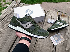 Чоловічі кросівки Saucony Shadow 5000 70665-3s хакі Оригінал, фото 4