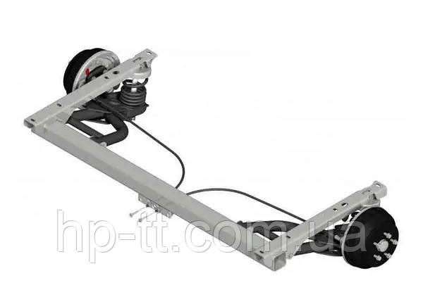 Пружинна незалежна підвіска Knott-Autoflex SGB 13-L 1350 кг 1400 мм 112х5 6AB302.016, фото 1