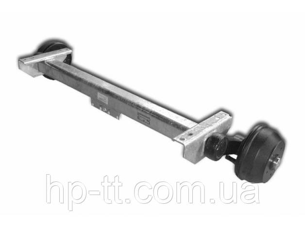 Вісь торсійна для причепа Knott-Autoflex гальмівна VGB 13-M 1350 кг 1500 мм 112х5 кований важіль 6AE470.010, фото 1