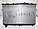 Радіатор охолодження Chevrolet Lacetti 1.4-1.8 МКПП (H=372; L=700; D=23 mm) паяний SHIKOO 96553378, фото 3