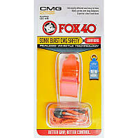 Свисток FOX40 Sonik Blast CMG со шнурком 9203-0308, Оранжевый, Размер (EU) - 1SIZE
