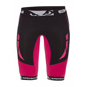 Компресійні жіночі шорти Bad Boy Compression Shorts Black/Pink