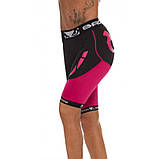 Компресійні жіночі шорти Bad Boy Compression Shorts Black/Pink, фото 3