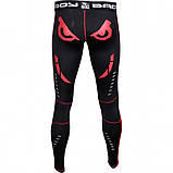 Компресійні штани Bad Boy Leggings Black/Red, фото 3