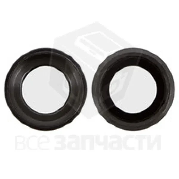 Скло камери Apple iPhone 6, iPhone 6S, iPhone 6S Plus (PRC) Black, фото 1