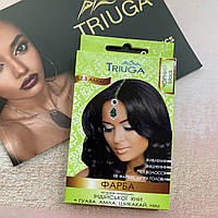 Фарба для волосся (Чорний ) натуральна на основі натуральної індійської хни без аміаку TRIUGA