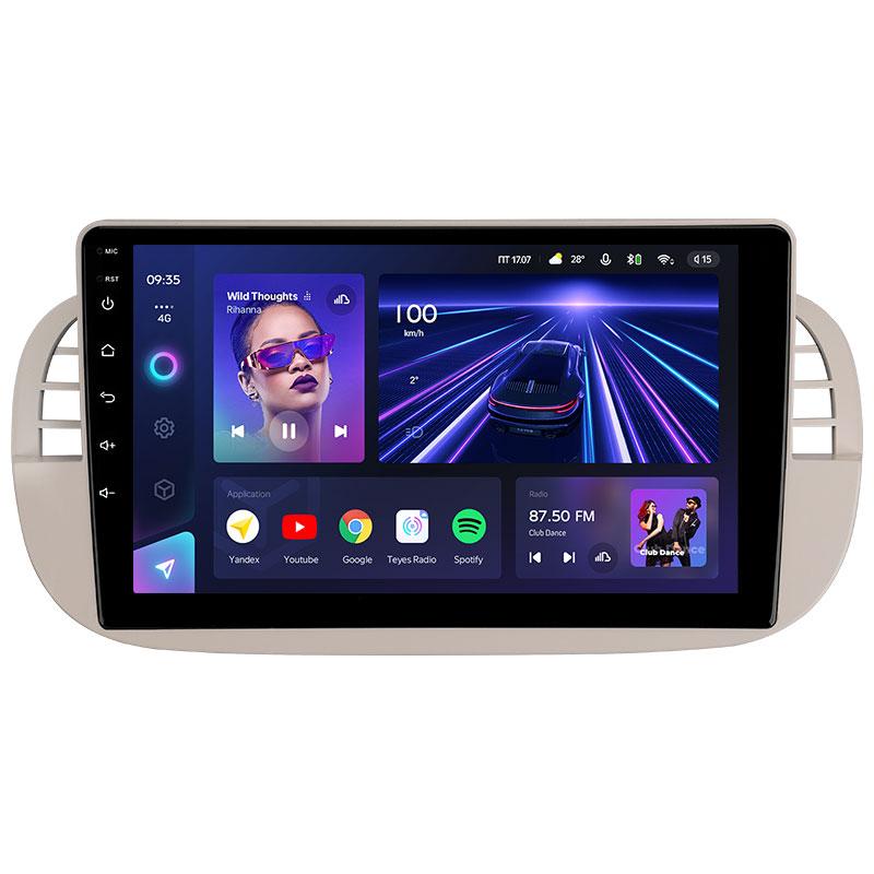 Штатна магнітола Teyes CC3 Fiat 500 (2007-2014) Android (1 Din)