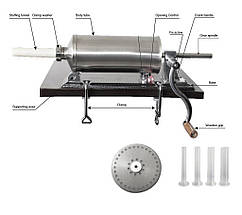 Шприц для ковбас Oscar Cook 3 кг, фото 2