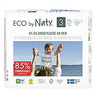 Органические подгузники Eco by Naty Размер 3 (от 4 до 9 кг) 30 шт