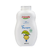 Органічний дитячий шампунь-гель Friendly Organic без запаху 400 мл