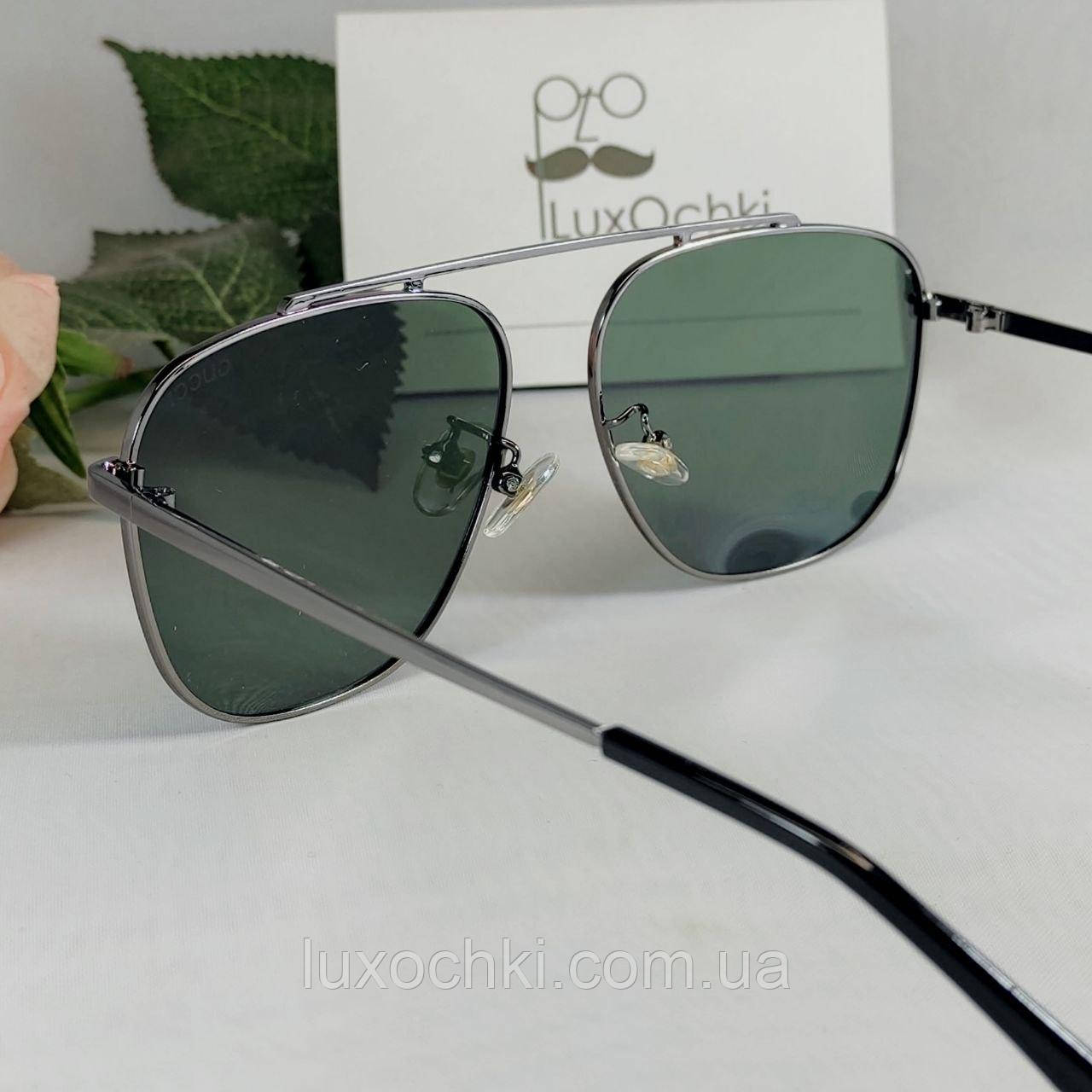 Мужские солнцезащитные поляризованные очки в металлической оправе ...