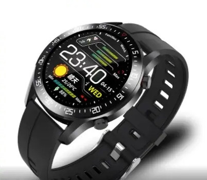 Розумні годинник Lige C2 водонепроникні IP68 (силікагель) + шкіряний ремінець, фото 1