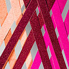 Пилка полировочна для нігтів 2-х стороння на дерев'яній основі вузька (12 шт/упаковка), фото 4