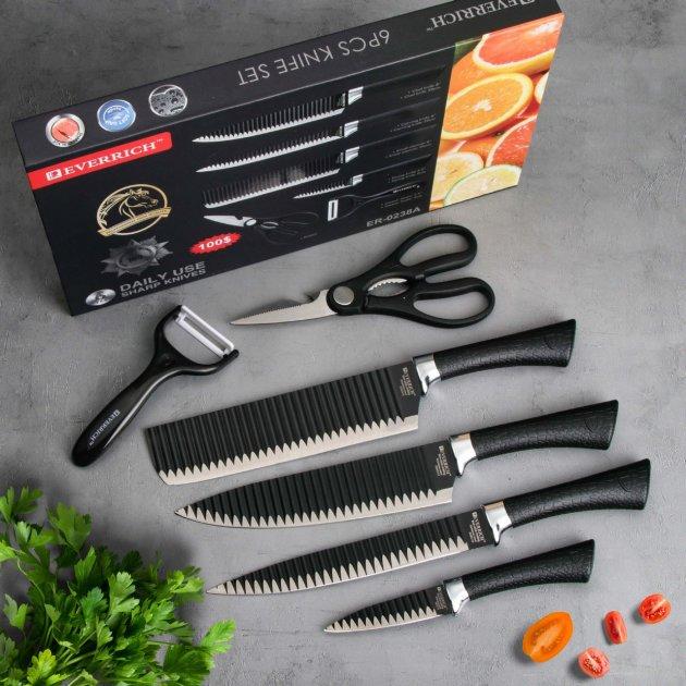 Набір ножів Top Kitchen 6 шт, фото 1