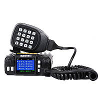 Рація автомобільна QYT KT-7900D + USB-кабель, 4 діапазони VHF/UHF, 10/25W, 200ch, FM радіо, до 30 км! ОРИГИНАЛ