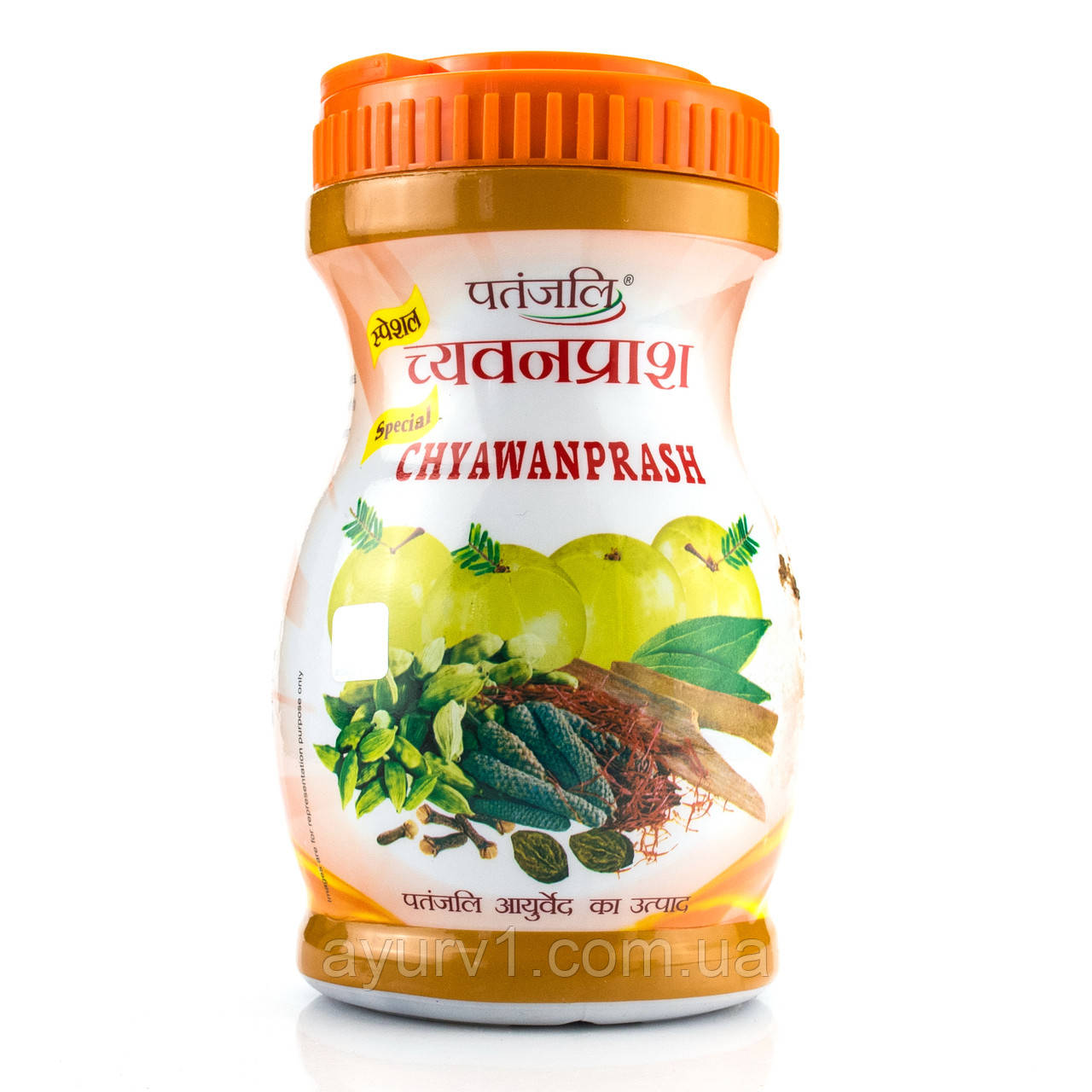Чаванпраш із шафраном, патанжаві (ОРІГИНАЛ, ІНДІЯ)/ Chyawanprase, Saffron, Patanjali/1 кг.