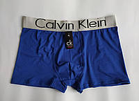 Модні сині чоловічі труси боксери Calvin Klein