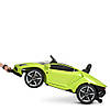 Дитячий електромобіль Lamborghini (2 мотори по 45W, USB) Bambi M 4319EBLR-7 Помаранчевий, фото 6