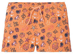 Шорти бавовняні з кишенями для дівчинки Lupilu 325951 098-104 см (2-4 years) помаранч