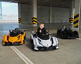 Дитячий електромобіль Lamborghini (1аккум12V7-9AH, 2мотори 35W, світло, MP3, USB, EVA) Bambi M 4633EBLR-2 Чорний, фото 4