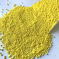 Присипка для кондитерських виробів Нонпарель жовта, 100 грам