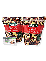 Alesto Nut & Cranberry Mix (кешью, пекан, мигдаль і журавлина), 200г
