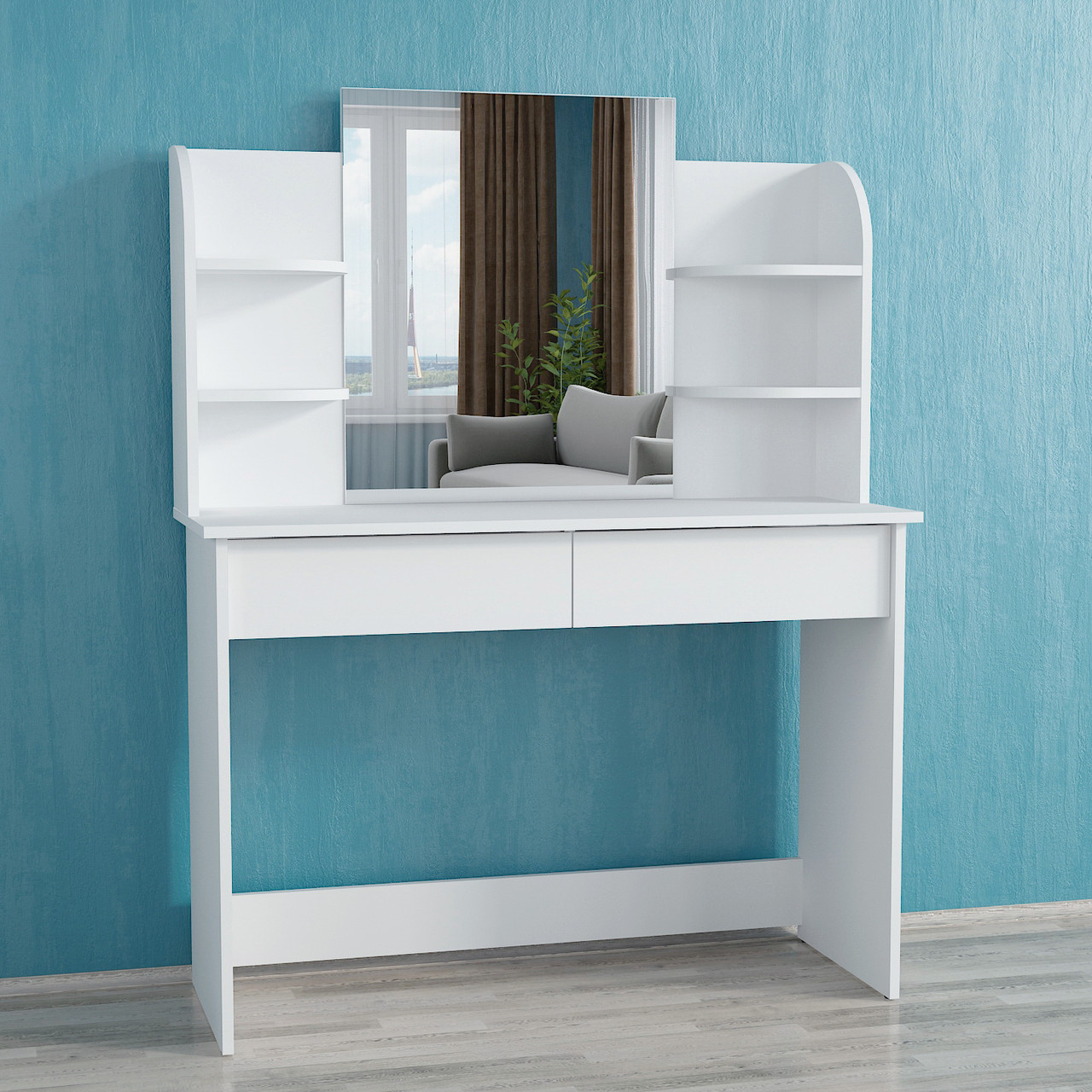 Туалетный и письменный стол 2 в 1 - 90 фото