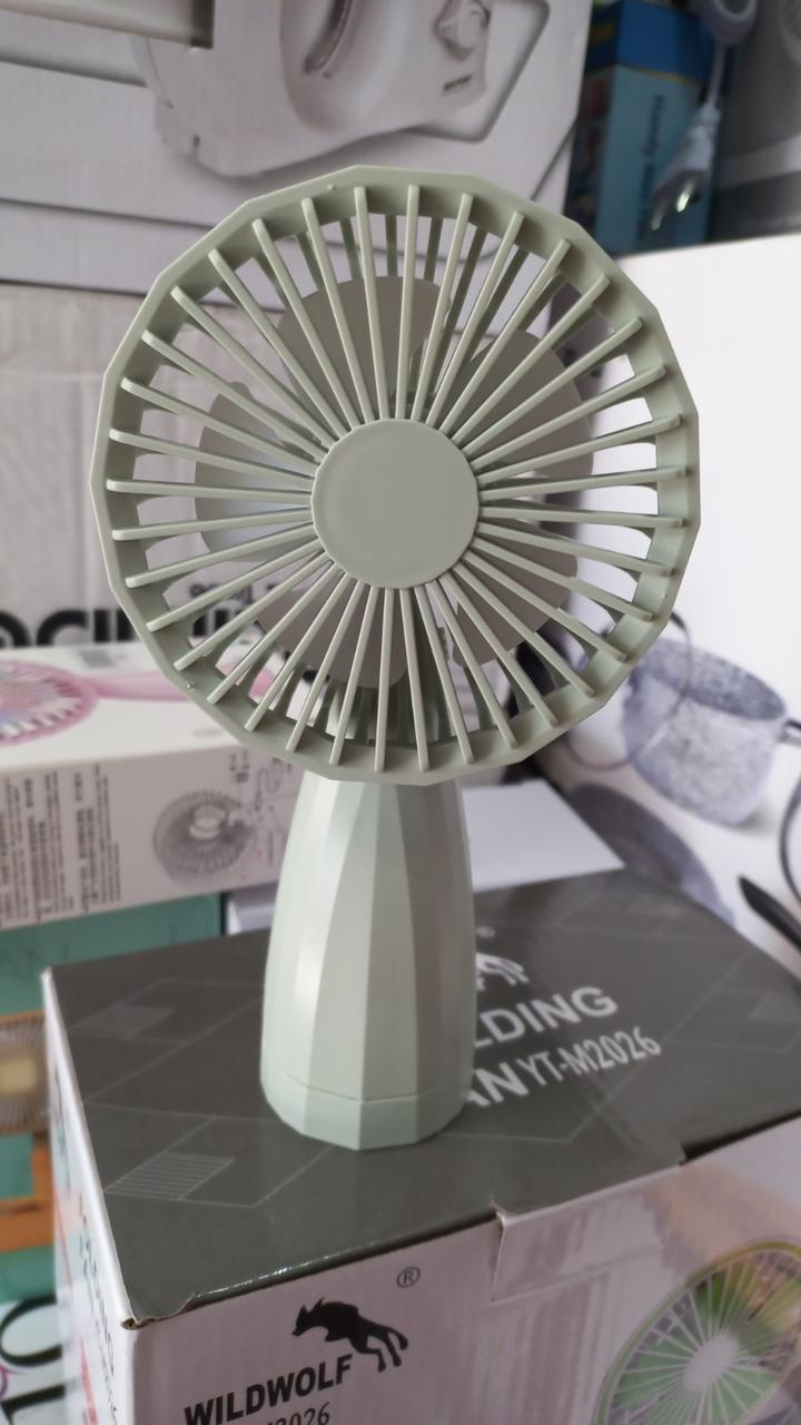 Портативний настільний міні вентилятор Mini Fan 6601 USB