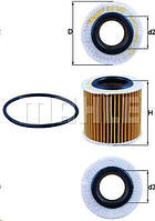 Масляный фильтр для легковых автомобилей (элемент фильтрующий масляный) SEAT, SKODA, VW и др MAHLE OX360DECO