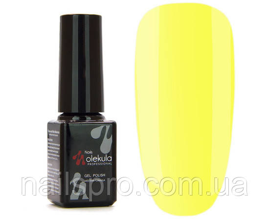 Гель-лак для нігтів Nails Molekula Gel Polish № 156 Жовта канарка