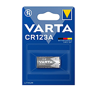 Батарейка литиевая VARTA CR123A LITHIUM 3V 1pc blister card