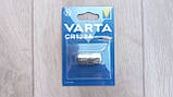 Батарейка літієва VARTA CR123A LITHIUM 3V 1 pc blister card, фото 3
