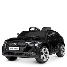 Дитячий електромобіль Audi (2 мотори по 30W, 1 акум 12V7AH, MP3, USB) Bambi M 4806EBLRS-2 Чорний