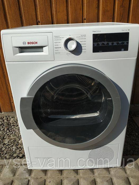 Компресорна сушильна машина Bosch Serie6/1000W/2016рик/8Кг Б/У ідеал із Німеччини