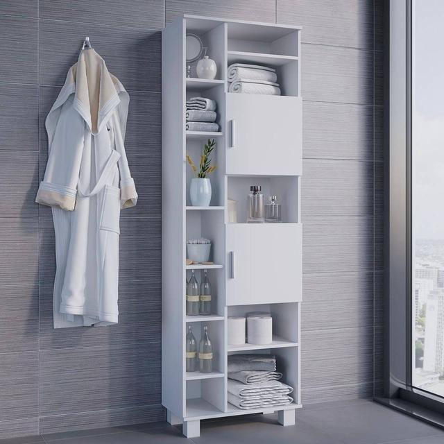Шкаф пенал с полками в ванную G0054: продажа, цена в Белой Церкви ...