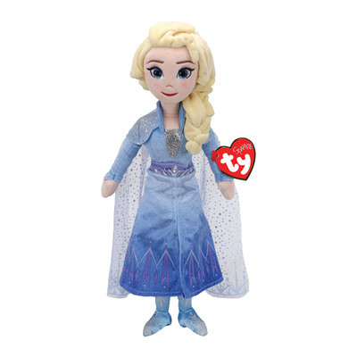 Дитяча м'яка іграшка TY Frozen 02406 "ELSA" 25 см (звуковий ефект)