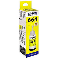 Чернила EPSON (T6644) L100/L200/L210 (Yellow) (C13T66444A) 70 г