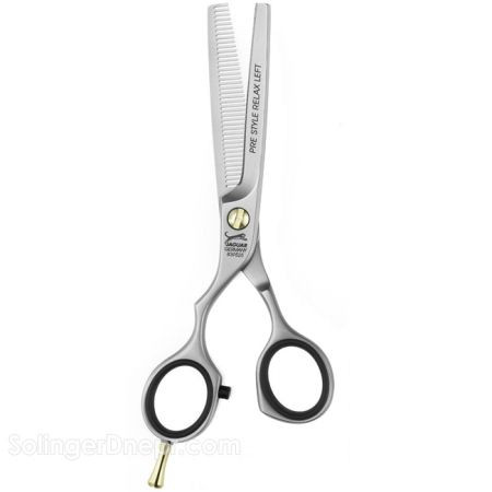 Ножиці для стрижки Jaguar Prestyle Relax Left ES 5.25" філірувальні, фото 1