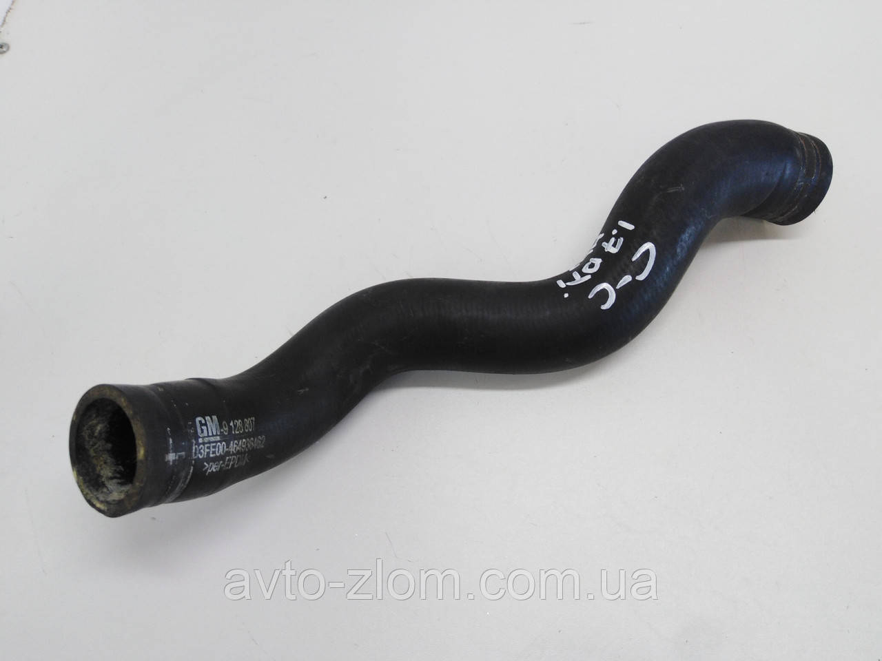 Нижній патрубок радіатора Opel Combo C, Опель Комбо Ц. 1.7 DTI.  9128807., фото 1