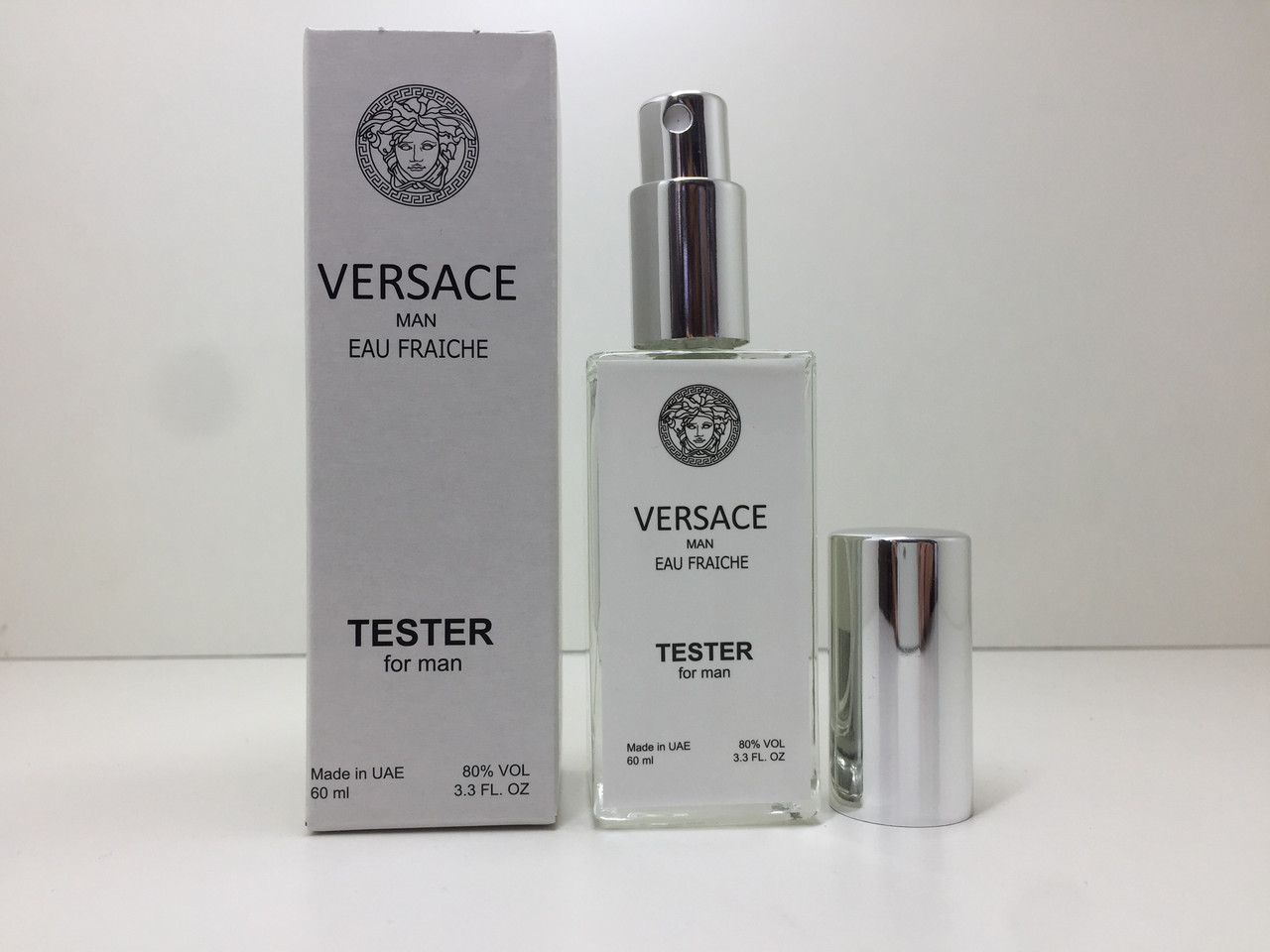 Тестер чоловічий Versace Мап Eau Fraiche (Версаче Мен Е Фреш) 60 мл