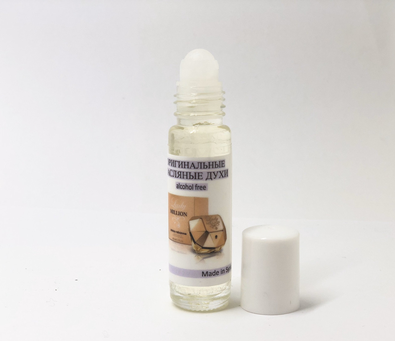 Оригінальні жіночі масляні духи Paco Rabanne Lady Million (Пако Рабанн Леді Мільйон) 9 мл, фото 1