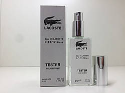 Тестер чоловічий Lacoste L. 12.12 Blanc (Лакоста Бланк) 60 мл