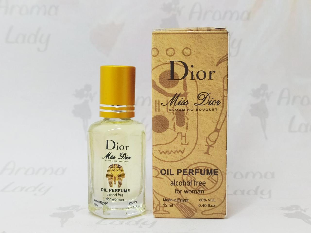 Оригінальні олійні жіночі парфуми Dior Miss Dior Blooming Bouquet (Діор Міс Діор Блумінг Букет) 12 мл, фото 1