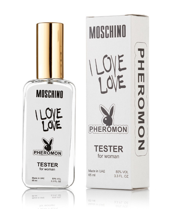 Жіночий міні-парфуми Moschino I Love Love з феромонами(Москіно Лав Лав), 65 мл