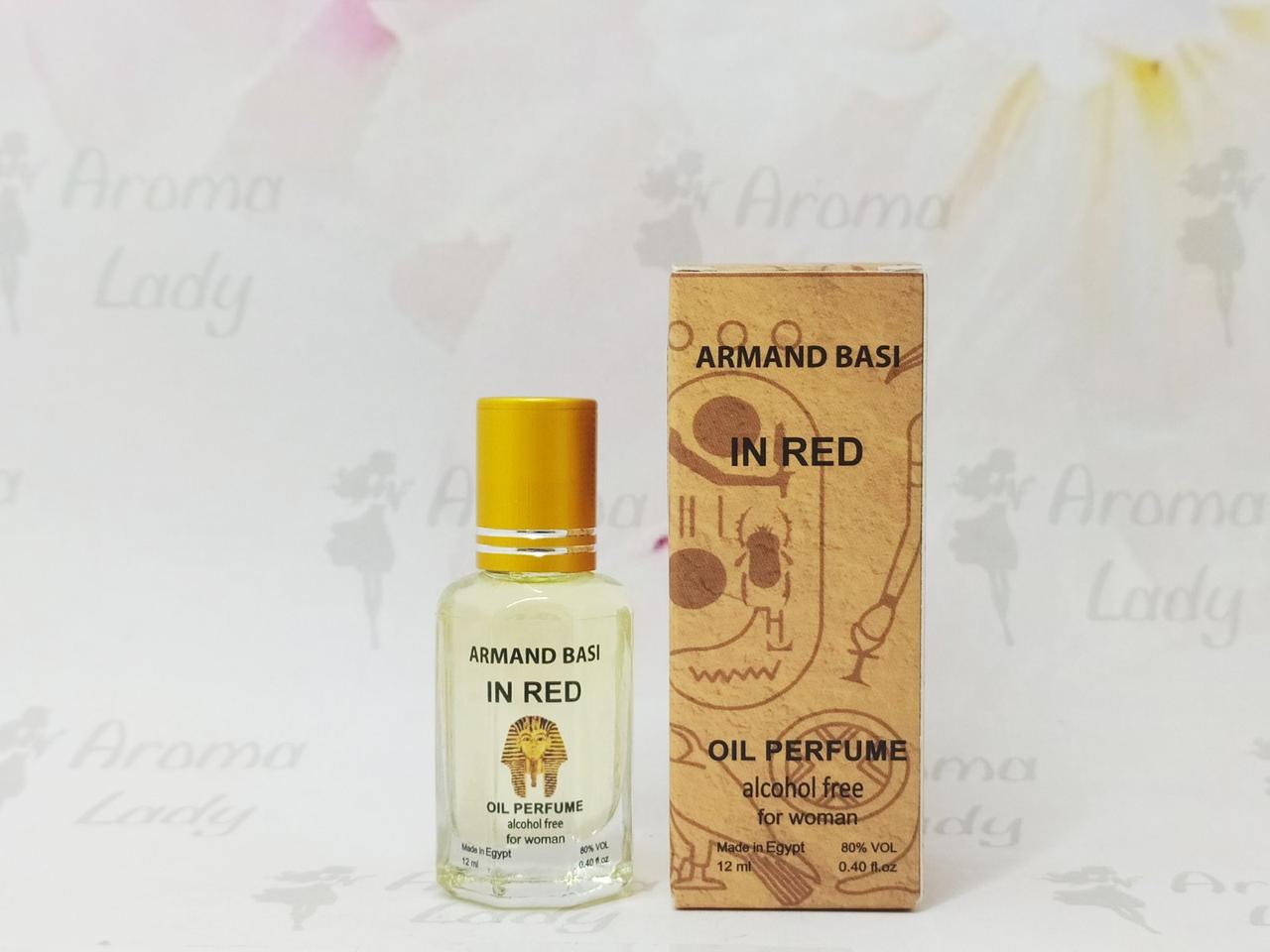 Оригинальные масляные духи женские Armand Basi In Red (Арманд Баси Ин Рэд) 12 мл, фото 1