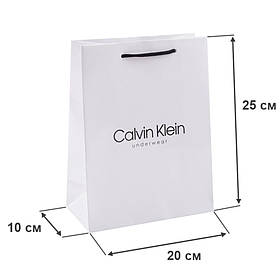Пакунок Calvin Klein білого кольору 20*25*10 см