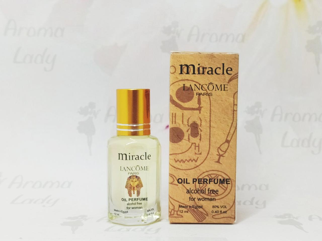 Оригінальні олійні жіночі парфуми Lancome Miracle (Ланком Міракл) 12 мл, фото 1