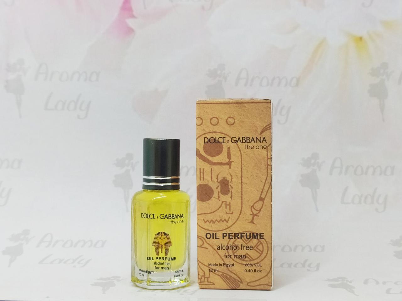 Оригінальні масляні духи чоловічі Dolce & Gabbana The One for Men (Дольче Габанна Зе Ван фо Мен) 12 мл, фото 1