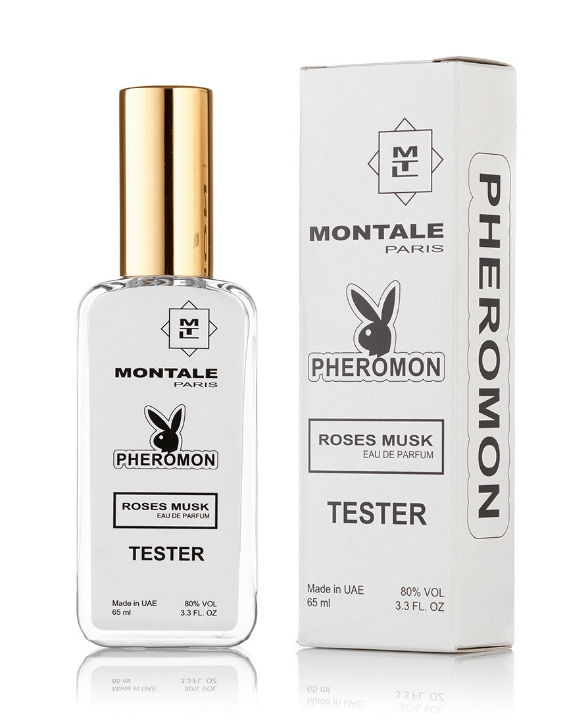Жіночий міні-парфуми Мontale Roses Musk eau de Parfum (Роуз мускус) з феромонами 65 мл